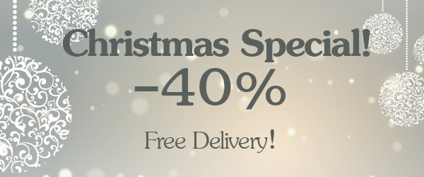 Special Christmas promotion! PVC bags and footwear discounted by 40%