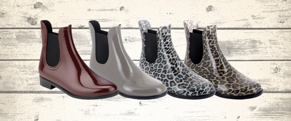 New Chelsea boots in PVC now available in the Shop Online