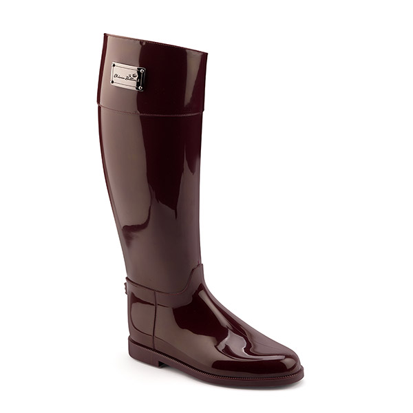 Riding Boot in bright pvc