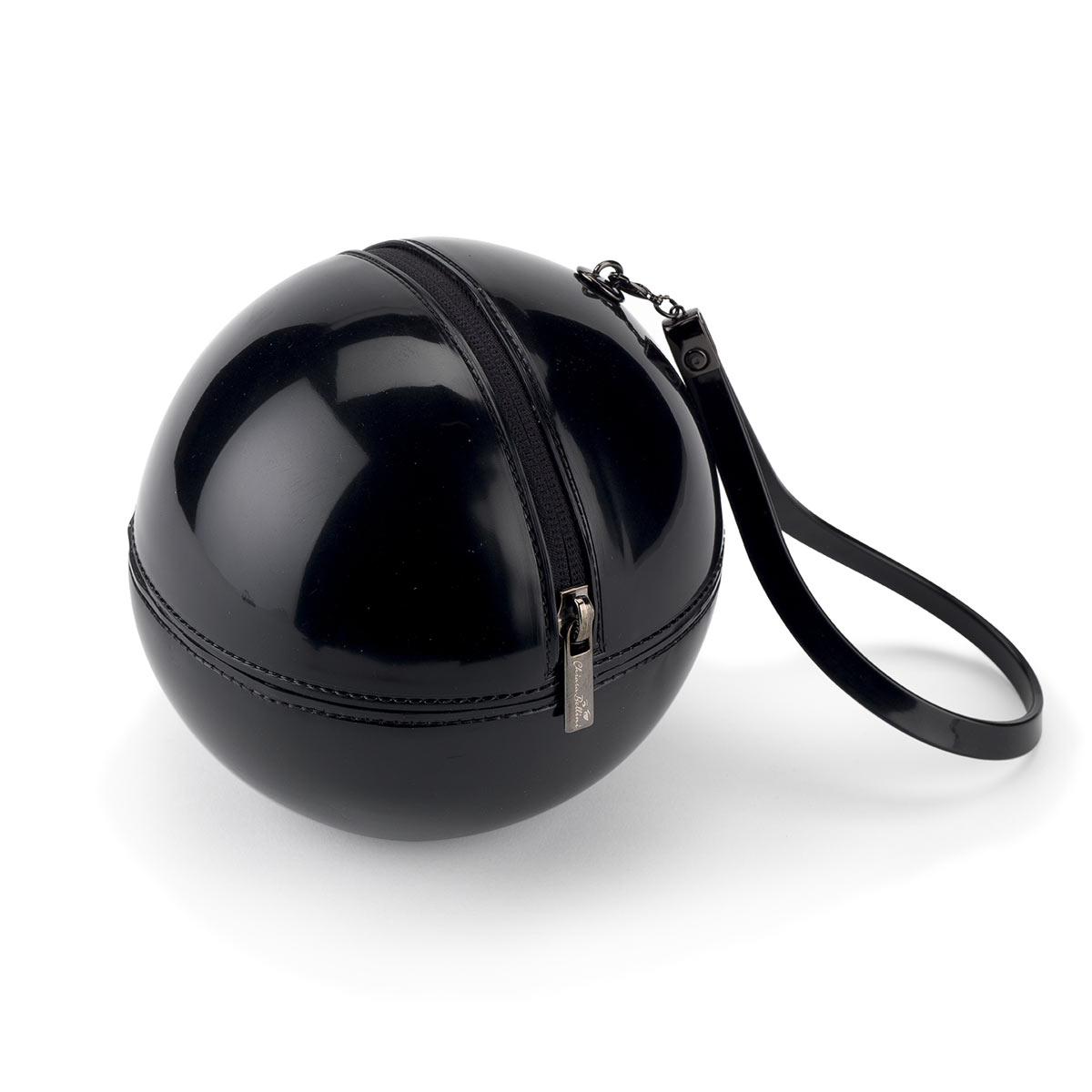 &quot;Rock&#39;n ball&quot; sphere bag in solid colour bright PVC
