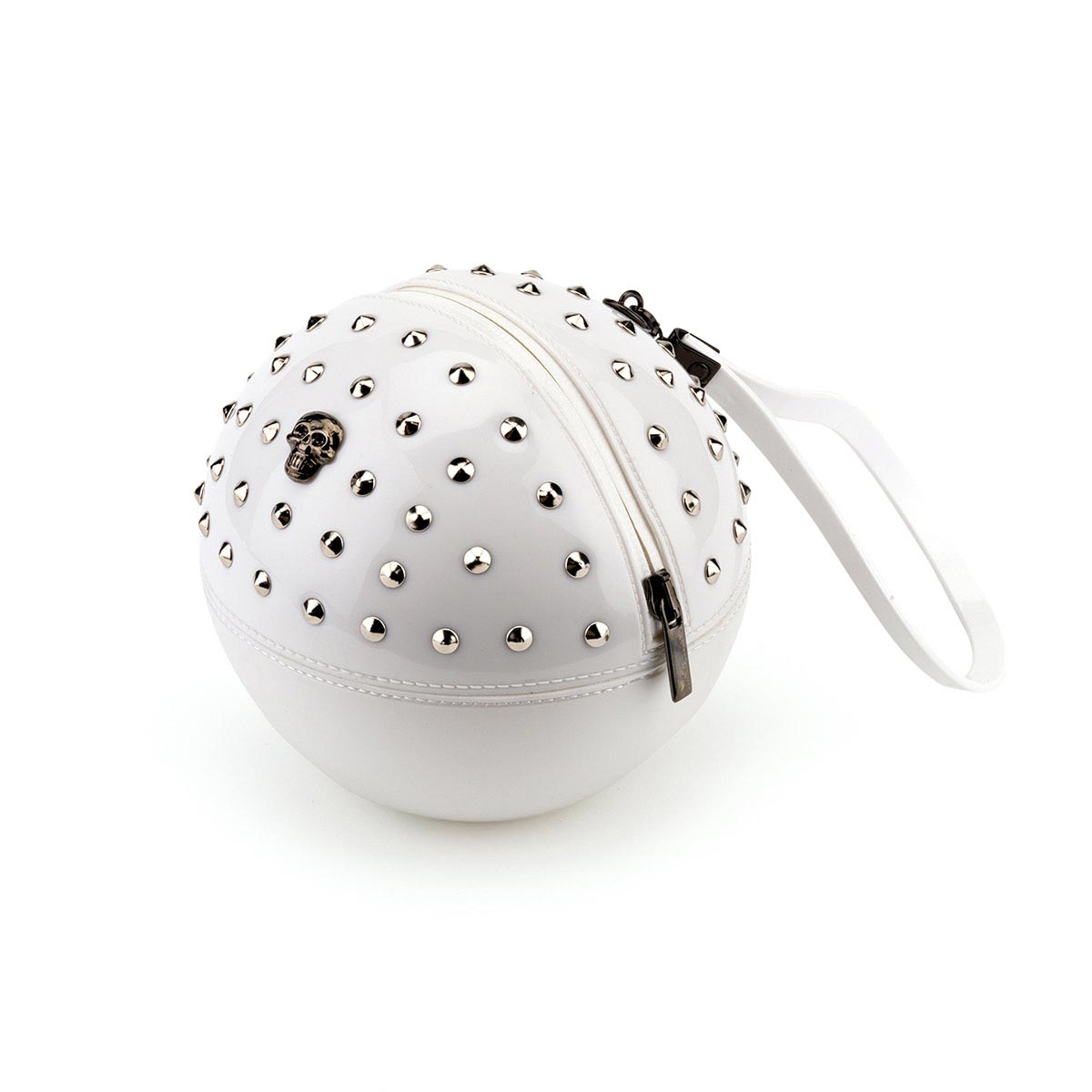 Pvc Sphere Bag with studs